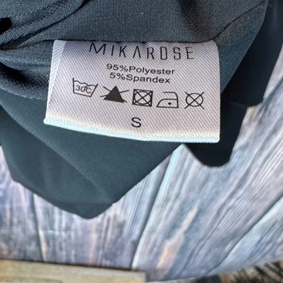 Mikarose Black Long-Sleeve Ruffle Tiered Dress - Picture 9 of 9